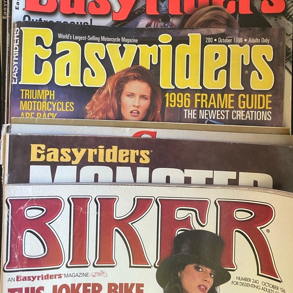 Easyriders and Biker Magazine Collection Lot (9) - Picture 1 of 3